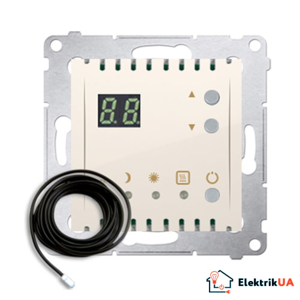 Терморегулятор для теплої статі програмований Simon Premium Крем (DTRNSZ.01/41)